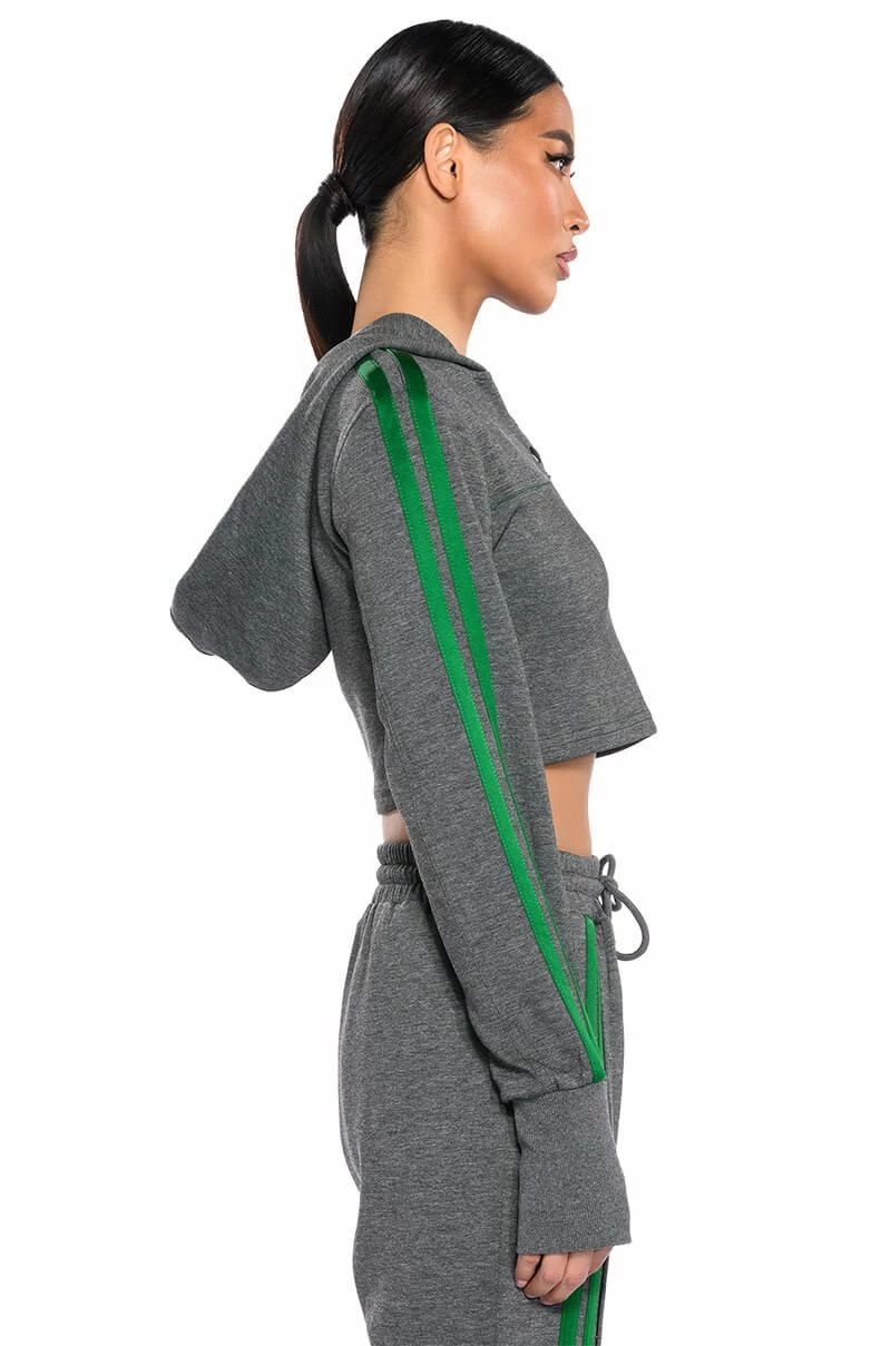 ACQUAINTED CROPPED HOODIE - Image 7