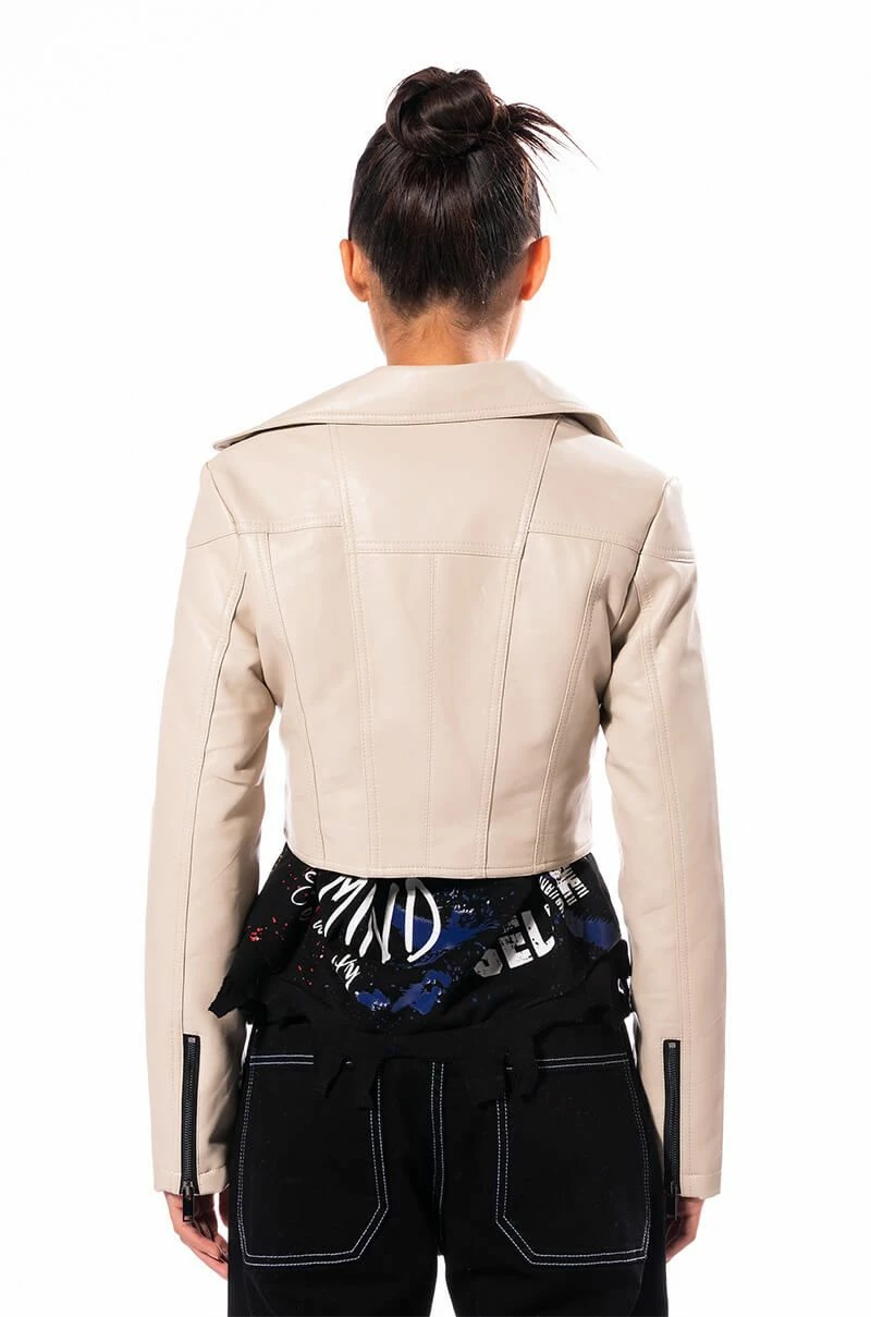 COUNT THE STARS BASIC MOTO JACKET - Image 7