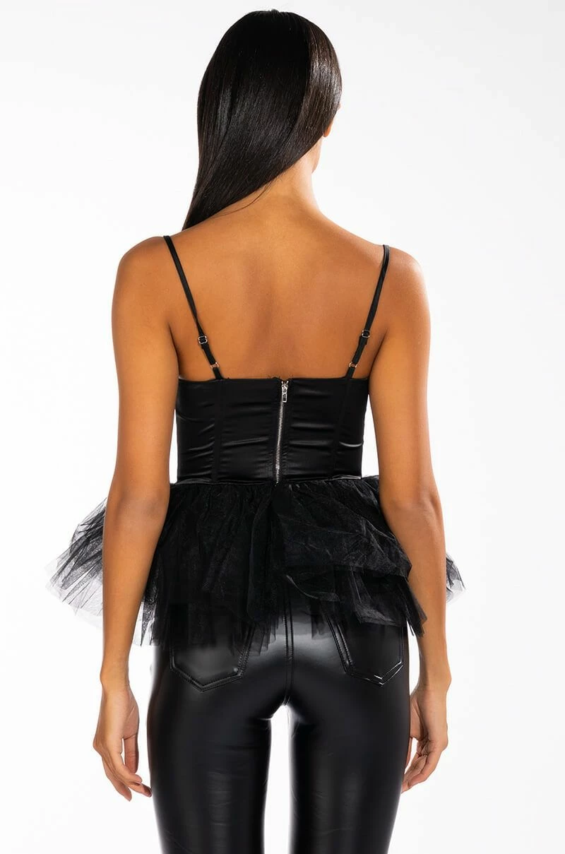 DARK ANGEL TULLE CORSET - Image 5
