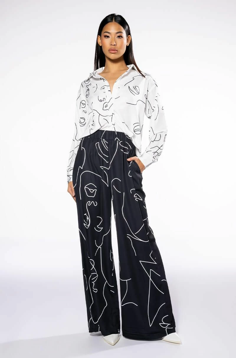 FACES BUTTON DOWN BLOUSE - Image 4