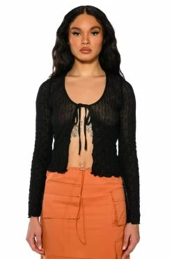 FREE LOVE TIE FRONT TOP