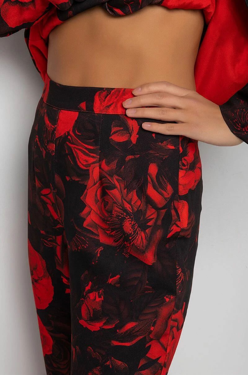 HARD TO HANDLE FLORAL TROUSERS - Image 6
