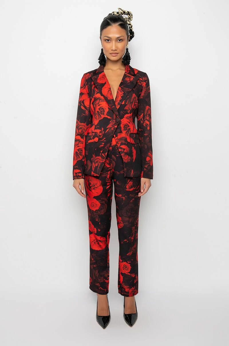HARD TO HANDLE FLORAL TROUSERS - Image 7