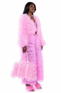 LOVE YOU LOU LOU TULLE JACKET IN PINK 20 LOVE YOU LOU LOU TULLE JACKET IN PINK -AKIRA store love you lou lou tulle jacket in pink pink 9 9