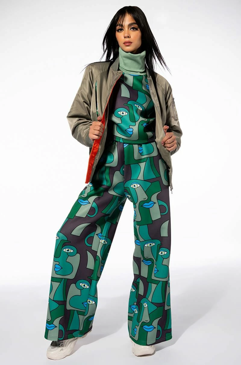 MEDUSA WIDE LEG SCUBA SWEATPANTS 3 MEDUSA WIDE LEG SCUBA SWEATPANTS - Image 3