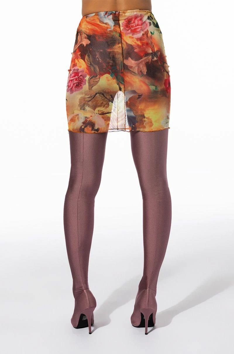 MIND YOURS MESH MINI SKIRT - Image 10