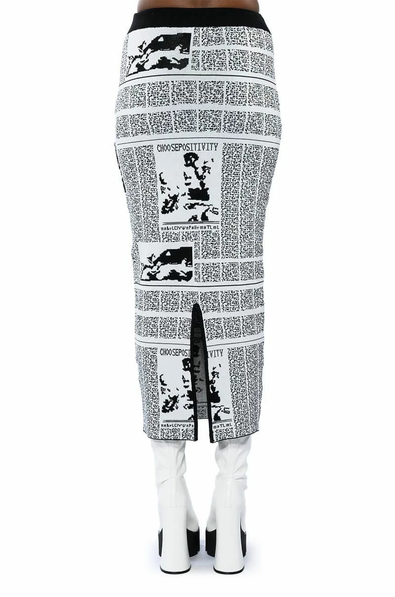 NEWSWORTHY KNIT MAXI SKIRT - Image 11