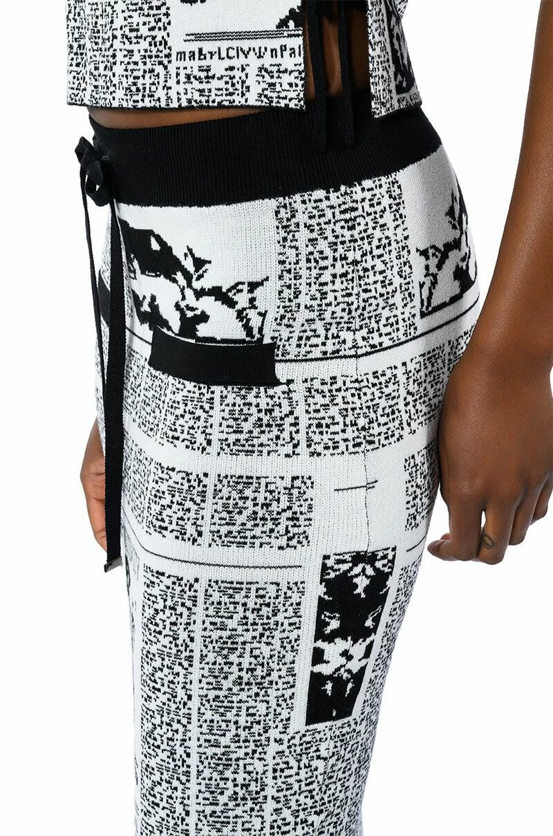 NEWSWORTHY KNIT MAXI SKIRT - Image 12