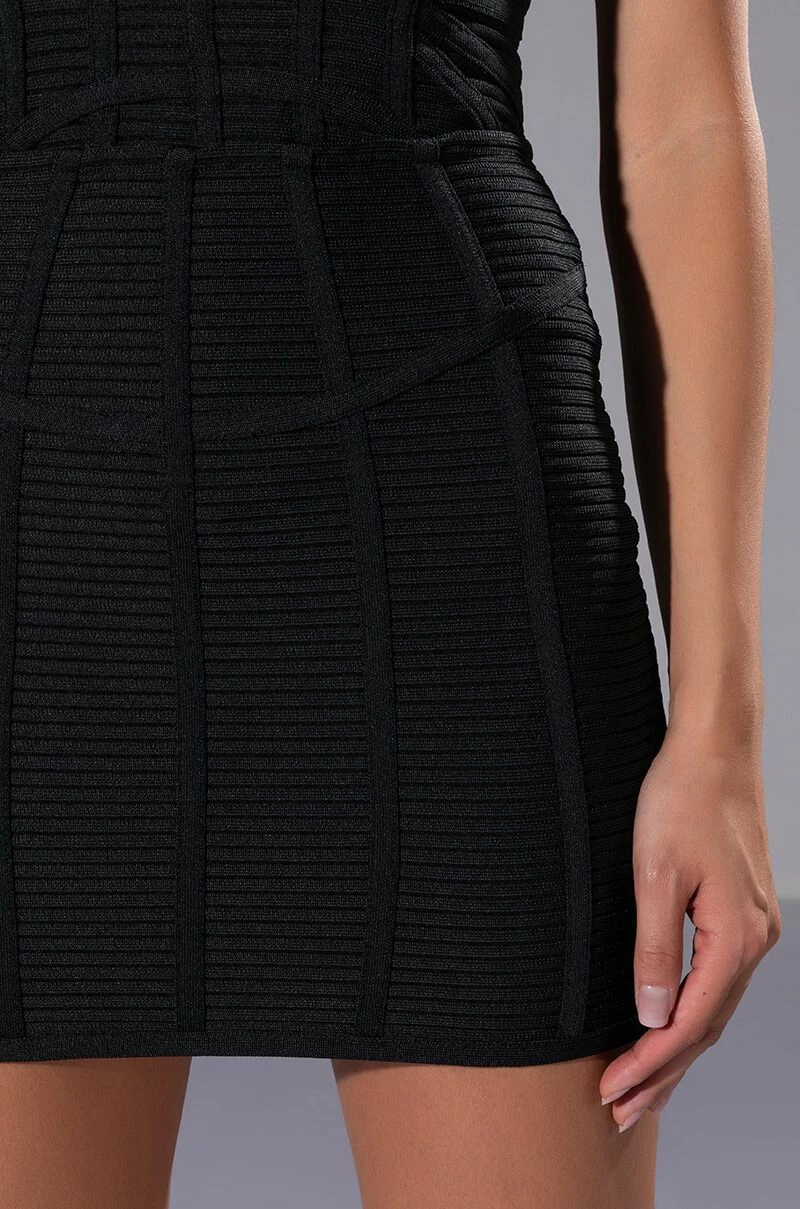 OCEAN EYES BANDAGE MINI SKIRT - Image 8