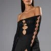 ON ONE SEAMLESS CUTOUT BODYSUIT