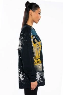 PINK FLOYD LONG SLEEVE GRAPHIC BAND TEE 11 PINK FLOYD LONG SLEEVE GRAPHIC BAND TEE -AKIRA store pink floyd long sleeve graphic band tee black multi 5 5