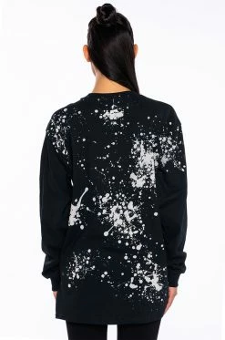 PINK FLOYD LONG SLEEVE GRAPHIC BAND TEE 12 PINK FLOYD LONG SLEEVE GRAPHIC BAND TEE -AKIRA store pink floyd long sleeve graphic band tee black multi 6 6