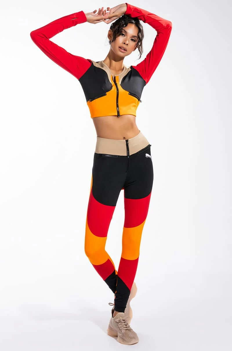 PUMA MULTI COLOR LOVE LEGGING 2 PUMA MULTI COLOR LOVE LEGGING - Image 2