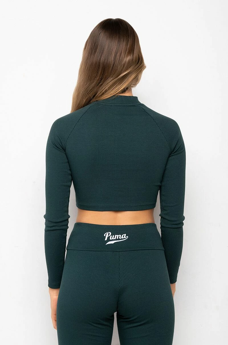 PUMA TEAM RIBBED LS TOP - Image 5