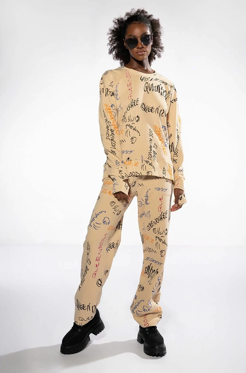 ROYALTY DRAWING CREWNECK SWEATSHIRT - Image 7