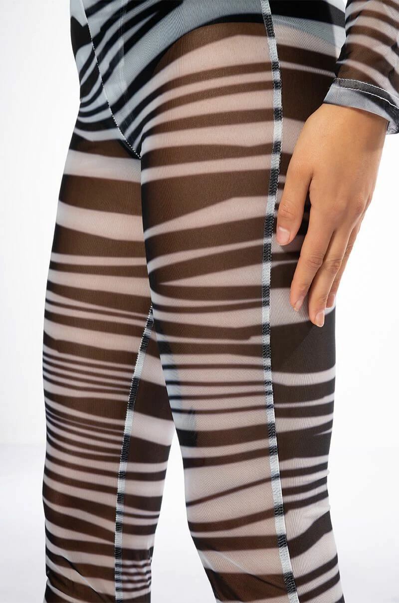 SET YOU STRAIGHT MESH LEGGING - Image 6