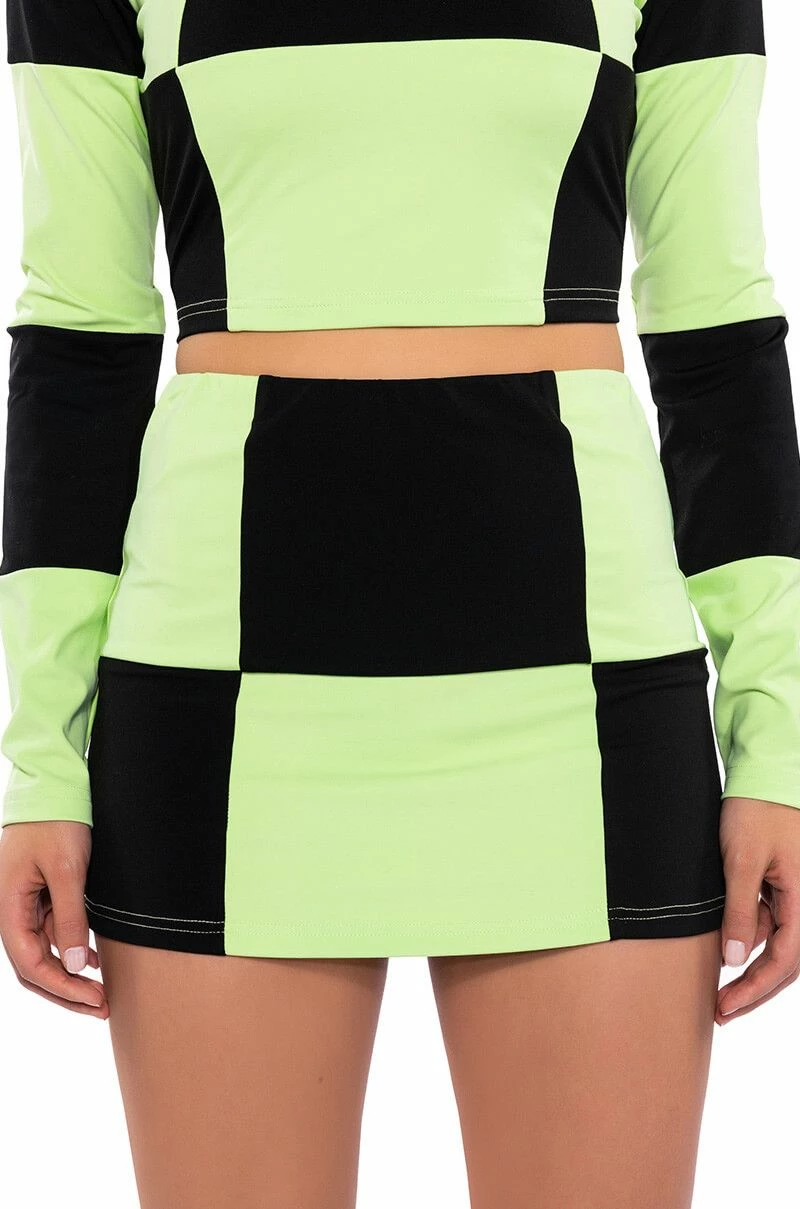 SHEGO SOFT STRETCH MINI SKIRT - Image 3