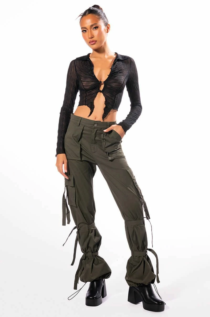 SPOIL YOU LONG SLEEVE COLLARED TOP 3 SPOIL YOU LONG SLEEVE COLLARED TOP - Image 3