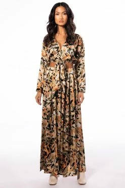 SWEET LOVE WIDE PALAZZO PANT 13 SWEET LOVE WIDE PALAZZO PANT -AKIRA store sweet love wide palazzo pant beige multi 7 7