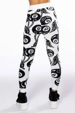 SWEET LUCK SWEATER LEGGING 11 SWEET LUCK SWEATER LEGGING -AKIRA store sweet luck sweater legging white black 5 5