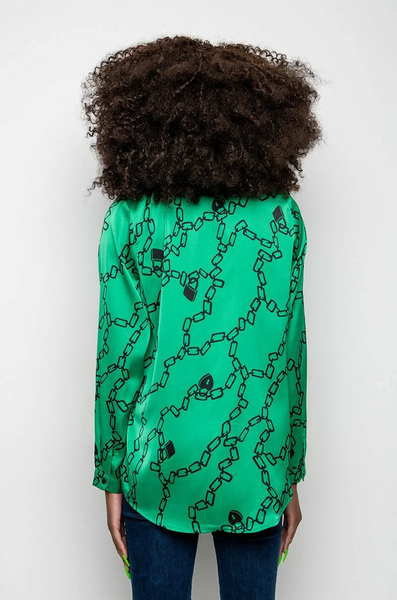 WHAT'S NEW BUTTON UP BLOUSE 6 WHAT'S NEW BUTTON UP BLOUSE - Image 6