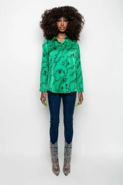 WHAT'S NEW BUTTON UP BLOUSE 15 WHAT'S NEW BUTTON UP BLOUSE -AKIRA store whats new button up blouse green multi 8 8