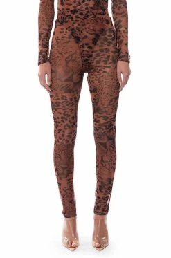 WILD CHEETAH PRINT LEGGINGS
