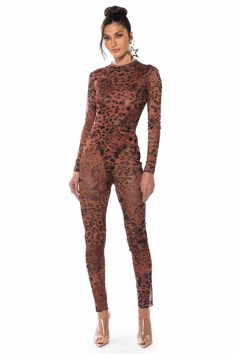 WILD CHEETAH PRINT LEGGINGS - Image 3