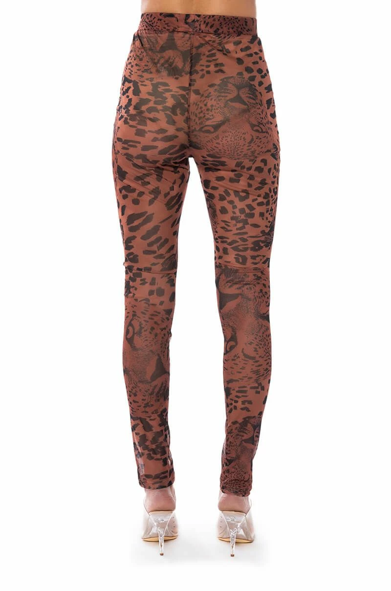 WILD CHEETAH PRINT LEGGINGS - Image 6